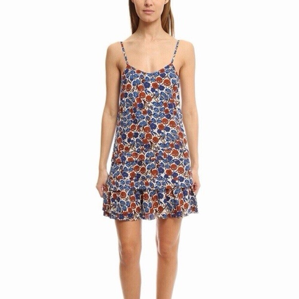 Derek Lam 10 Crosby floral-print ruffled mini dress (107)